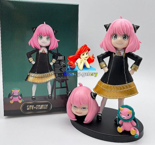 فیگور اصل انیمهای مدل اسپایکس فمیلی طرح آنیو فورجرspy x familly دارای جعبه دارای سر اضافی س پیویسی خشک و شکننده نیست قابل شستشو ضد حساسیت ارتفاع ۱۶ سانتیمتر