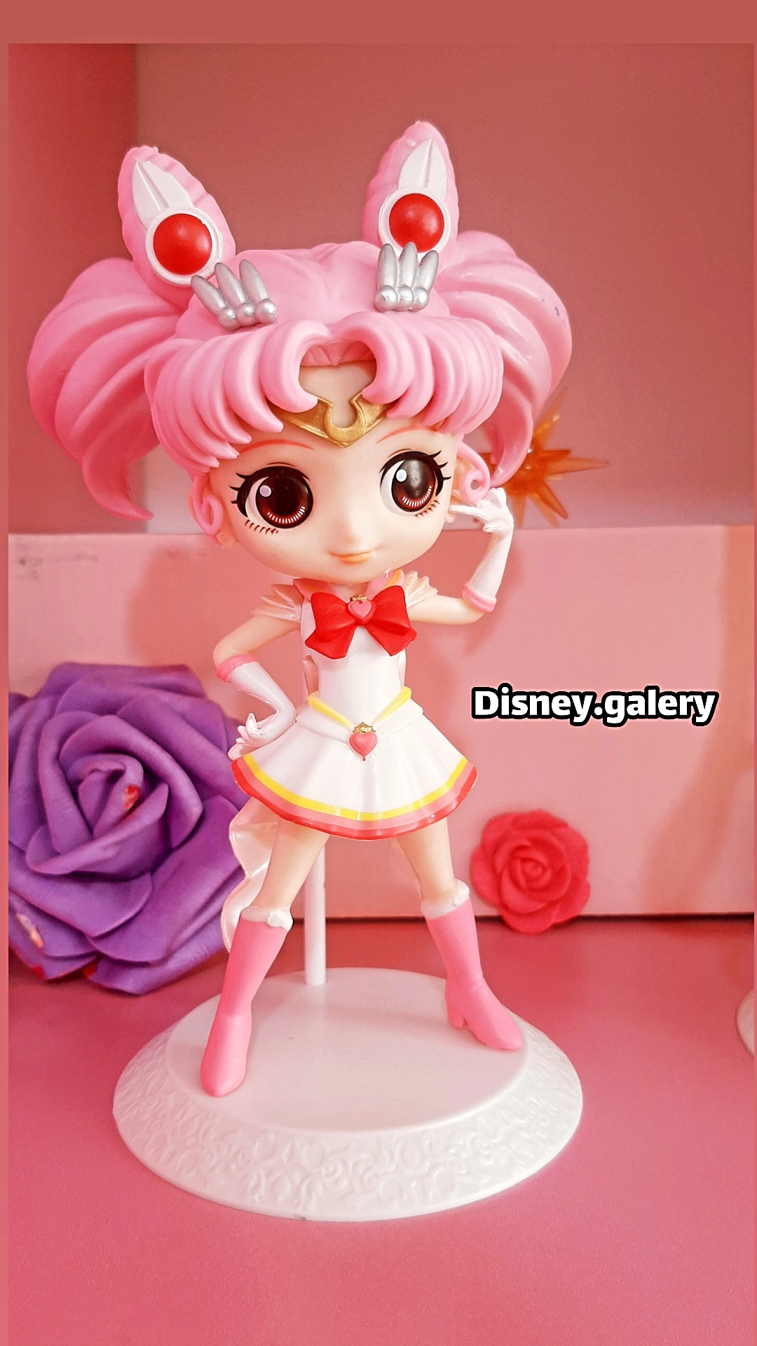 فیگور انیمهای مدل سایلورمون برند کیوپاسکت دارای پایه قابل شست و شو و فاقد حساسیت خشک و شکننده نیست ارتفاع ۱۵ سانتیمتر جنس پیویسی و سیلیکون