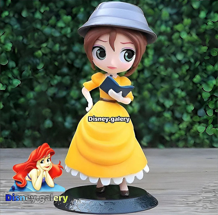 فیگور دیزنی تارزان مدل جین پورتر برند کیو پاسکت پایدار جنس پیویسی خشک و شکننده نیست قابل شست و شو و فاقد حساسیت ارتفاع ۱۵ سانتیمتر