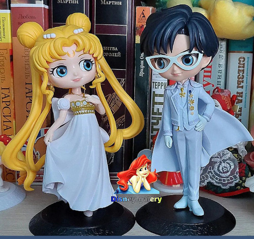 فیگور انیمهای مدل ست دو عددی سیلورمون ارتفاع ۱۵ سانتی متر جنس پیویسی قابل شستشو و فاقد حساسیت خشک و شکننده نیست