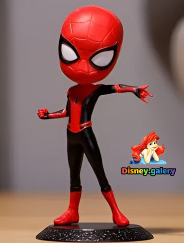 اکشن فیگور کلکسیونی پسرونه مدل مرد عنکبوتی با نقاب برند کیوپاسکت جنس پیویسی قد ۱۵ سانت خشک و شکننده نیست قابل شستشو و فاقد حساسیت