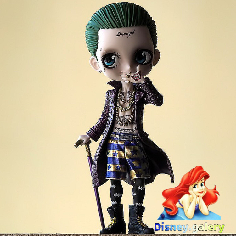 فیگور اونجرز مدل جوکر برندqposket دارایی پایه جنس پیویسی خشک و شکننده نیست قابل شستشو و فاقد حساسیت قد ۱۵ سانت