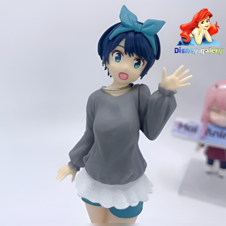 اکشن فیگور انیمهای مدل دوست دختر اجارهای قد ۲۰ سانت دارای یک پایه برای ایستادن وارداتی ساخت کشور چین