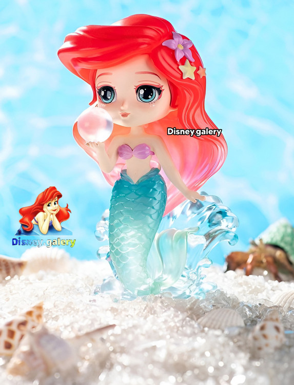 لوازم پینترستی طرح فیگور پری دریایی ۱۶ سانت قد جنسpvc قابل شستشو و فاقد حساسیت