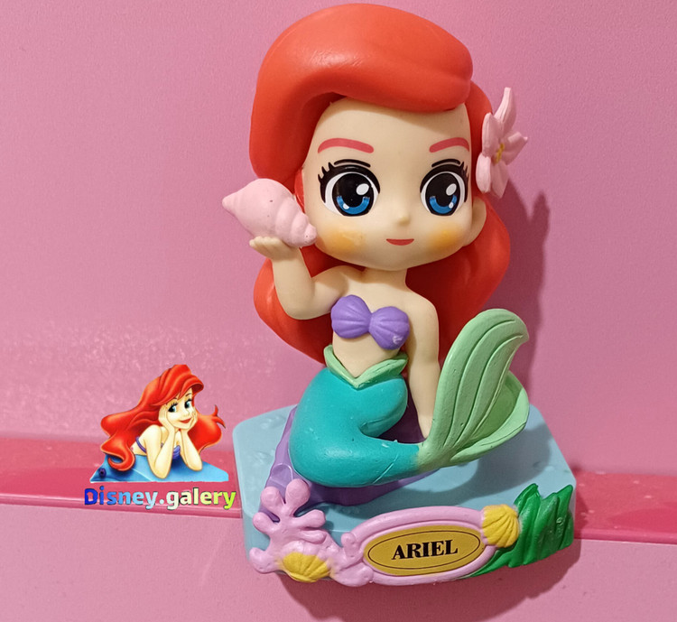 فیگور پری دریایی مدل آریل جنس سیلیکونی ارتفاع ۱۲ سانت