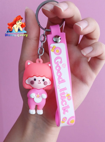 خرید جاکلیدی عروسکی مدل فانتزی جنس سیلیکونی همراه با آویز