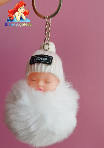 جاکلیدی عروسکی طرح نی نی جنس پارچهای