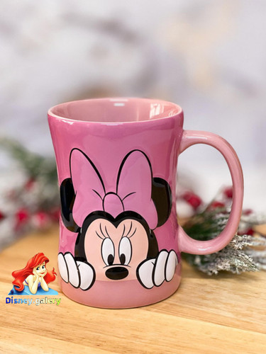 ماگ اورجینال دیزنی مدل مینیموس طرح برجسته جنس سرامیکی ارتفاع ۱۳ سانت