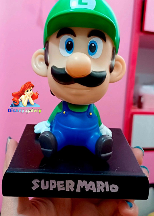 جا موبایلی فیگوری ورجینال جعبهدار مدل سوپر لوئیچی سیلیکونی پایهدار