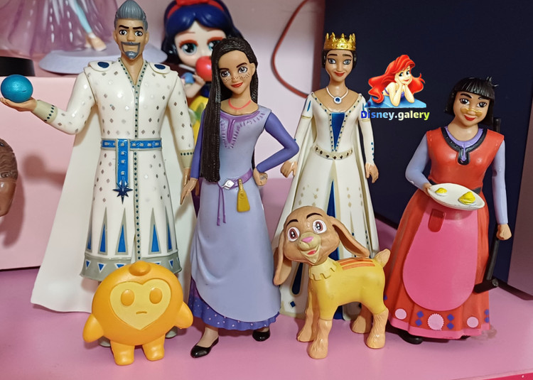 فیگور دیزنی مدل انیمیشن ویشwish( آرزو) ۰۶ عددی سیلیکونی مفصلی قابل شست و شو
