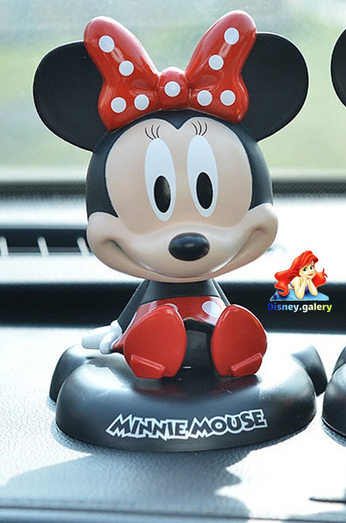 فیگور کلکسیونی و جا موبایلی ورجینال جعبهدار مدل مینی موس دیزنی سیلیکونی پایهدار