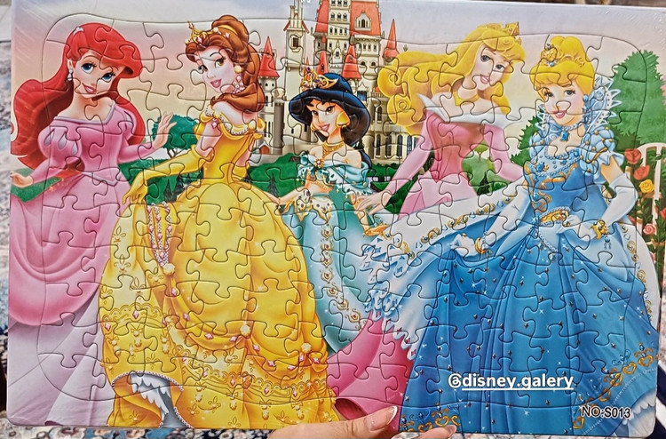 پازل دخترانه ۱۲۰ قطعه رح پرنسسهای دیزنی