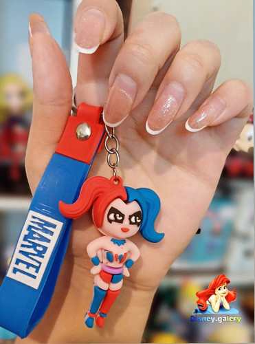 جاسوئیچی عروسکی فانتزی و آویز کیف مدل هارلی کویین