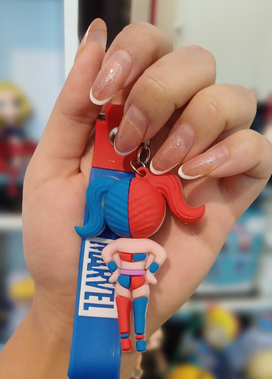 خرید جاسوئیچی فانتزی دخترونه مدل هارلی کویین