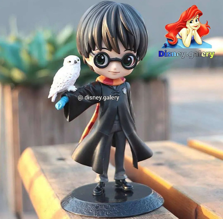 اکشن فیگور کلکسیونی دکوری پسرونه مدل هری پاتر با جغد برند کیوب پاسکت qposket