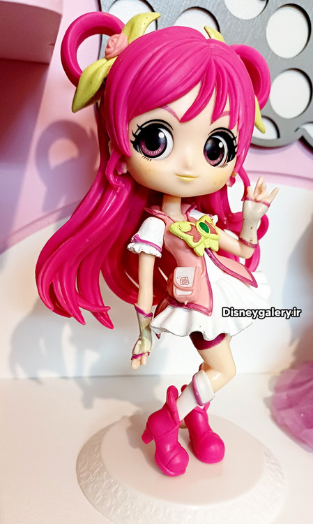 فیگور کلکسیونی کیوپاسکتqposket مدل دختر انیمهای ۱۵ سانتی متری پایهدار سیلیکونی