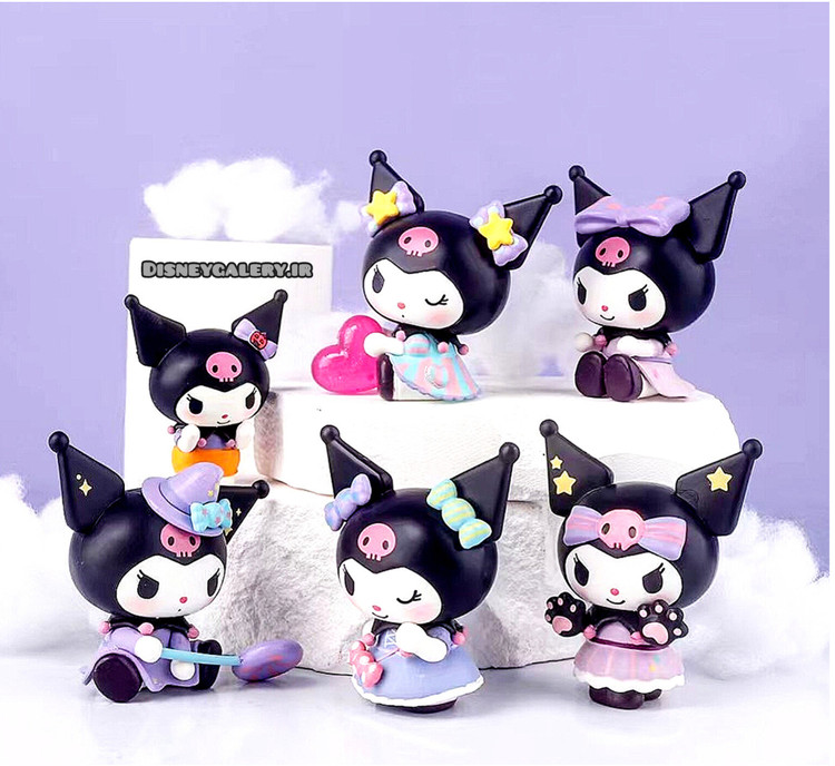 خرید ست فیگور دکوری مدل کرومیkuromi وارداتی ۱۲ سانتی متری