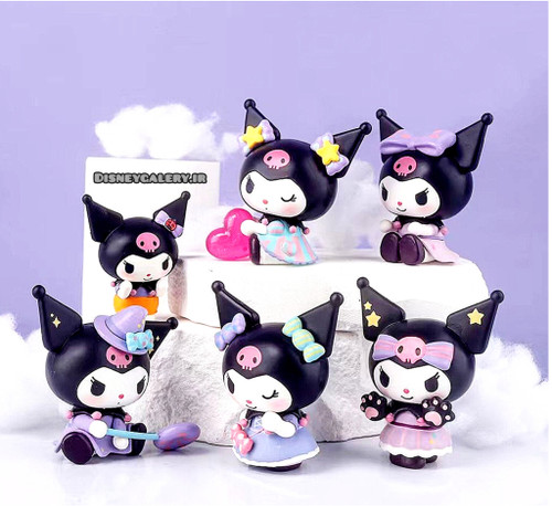 فیگور کلکسیونی مدل ست ۶ عددی کرومی کلکسیونی رتفاع ۱۲ سانتیمتری