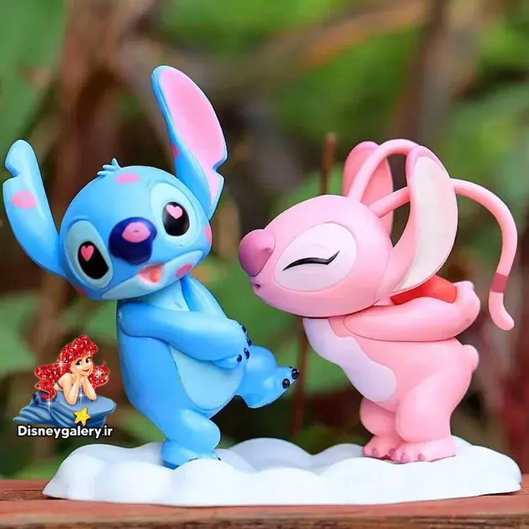 فیگور عاشقانه مدل استیچ و آنجل پایدار وارداتیpvc