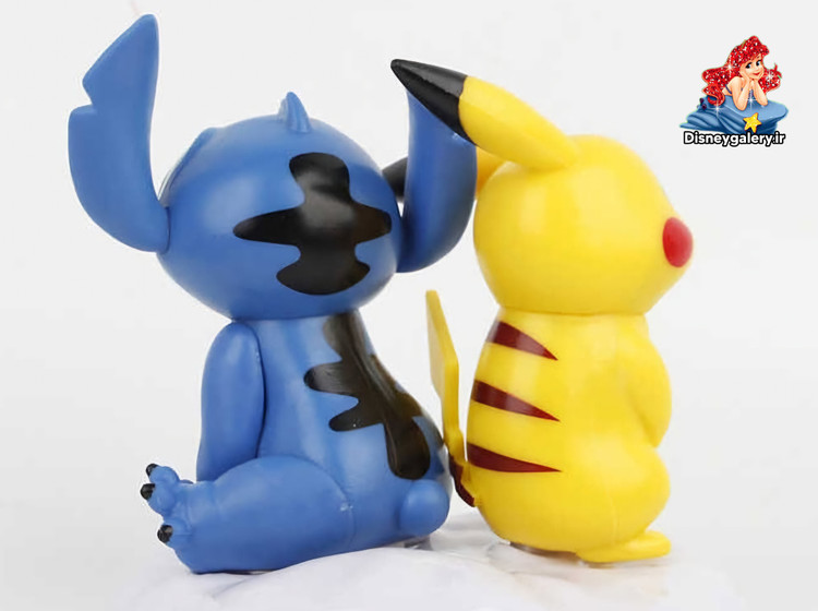 عروسک پسرونه مدل استیچ و پوکمون ایهدار سیلیکونی قابل شستشو وارداتی