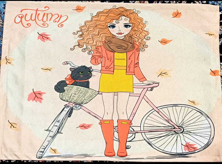 خرید روبالشتی دخترانه عروسکی مدل دورو مخمل زیپ مخفی قابل شست و شو وارداتی مدل دختر پاییز