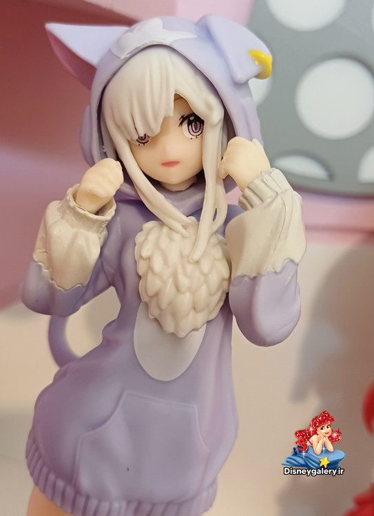 فیگور کیوپاسکت مدل انیمه ری زیرو امیلیا گربه ای سلیکونی