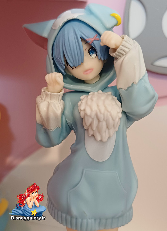 اکشن فیگور رم rem از انیمه ریزی روre zero مدل کیو پاسکتqposket