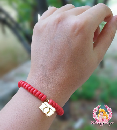 دستبند دست ساز دخترونه و پسرونه کشی فری سایت رنگ قرمز مدل پرسپولیسی