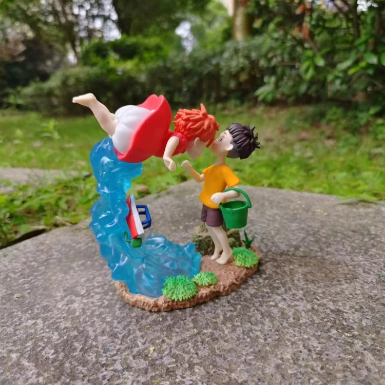 خرید اکشن فیگور انیمه پونیو و سوسوکه اصل و جعبهدار خشک و شکننده نیست قابل شستشو و فاقد حساسیت جنس سیلیکونی محکم و درجه یک