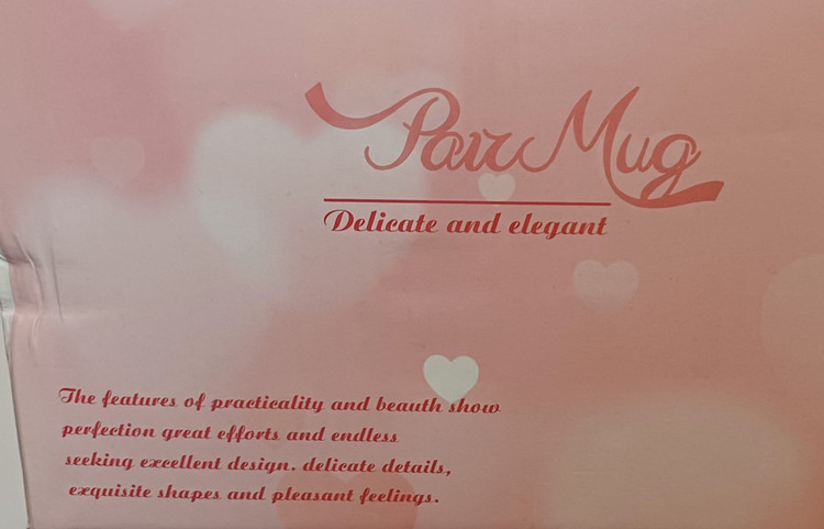 خرید ماگ کاپلی دیزنی طرح جاسمین و علاءالدین جنس سرامیکی طرح برجسته دارای جعبه ابعاد ۱۴ در ۱۳ سانت