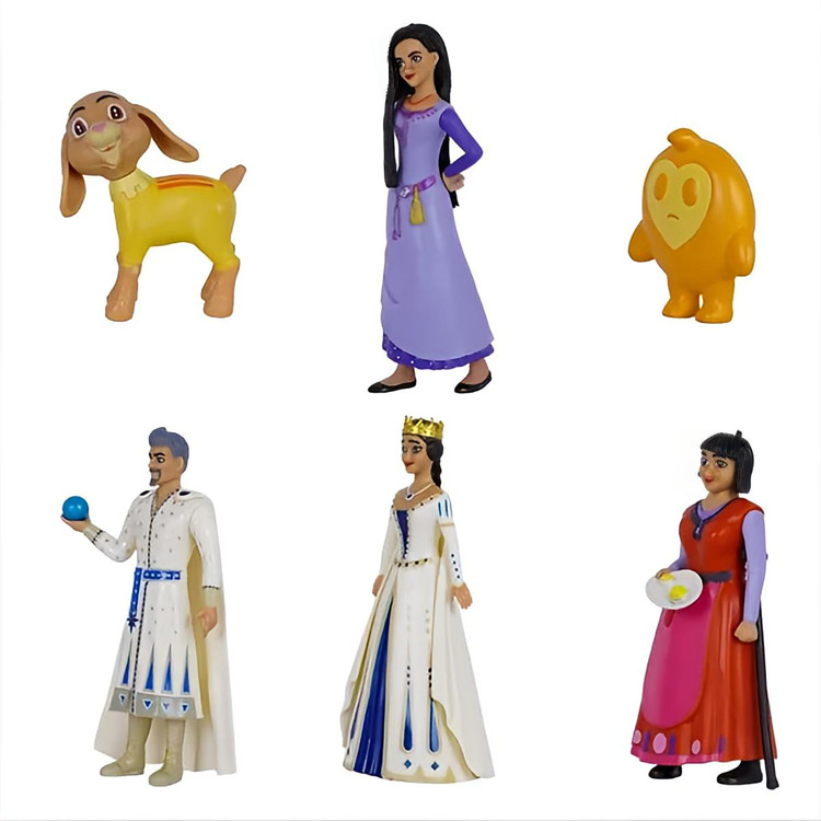 خریدفیگورکلکسیونی انیمیشن آرزو wish ست۶عددی جنس پلاستیکی قابل شست وشووفایدحساسیت قد۶_۱۴سانت