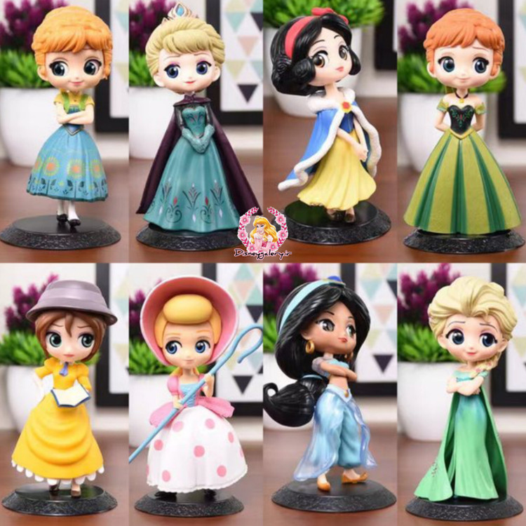 خرید عمده فیگور کیوپاسکت ست۳۰ عددی qposket قد ۱۵سانت جنس pvc وسلیکونی قابل شست وشو مناسب تزئین کیک تولد ودکوری