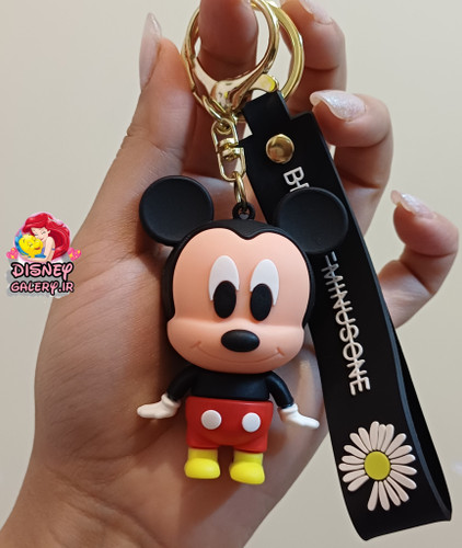 خرید و قیمت جاکلیدی عروسکی سیلیکونی مدل میکی موس دیزنی کیفیت عالی قیمت مناسب ساخت تایلند مناسب جاکلیدی و آویز کیف