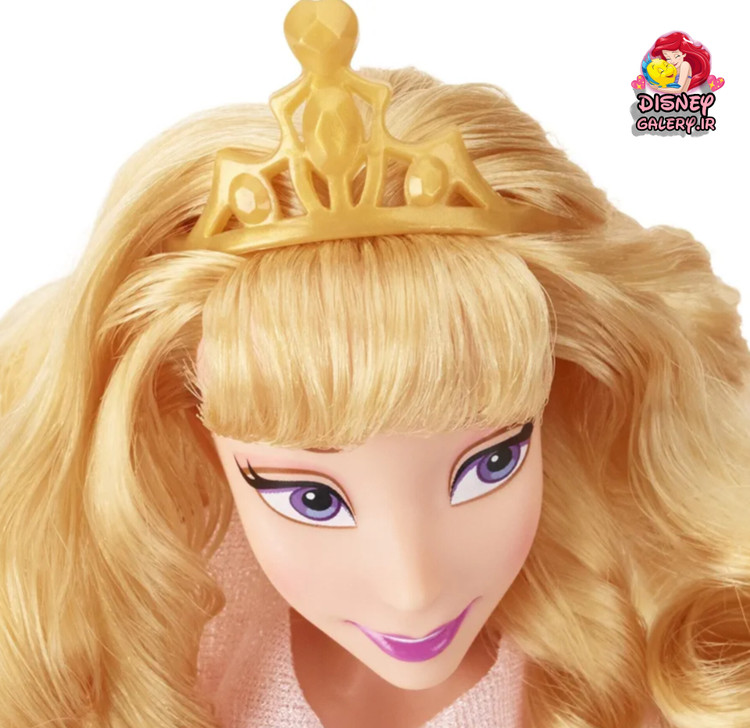 خرید آنلاین عروسک باربی مدل پرنسسهای دیزنی طرح زیبای خفته آروراdisney برند هازبروhusbro ارتفاع عروسک ۳۰ سانت قابلیت حرکت دست و پا قابلیت تعویض لباس جنس درجه یک